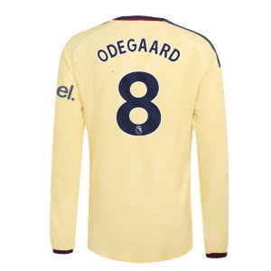 2026-2027 Arsenal Authentic Long Sleeve Third Shirt (Odegaard 8)