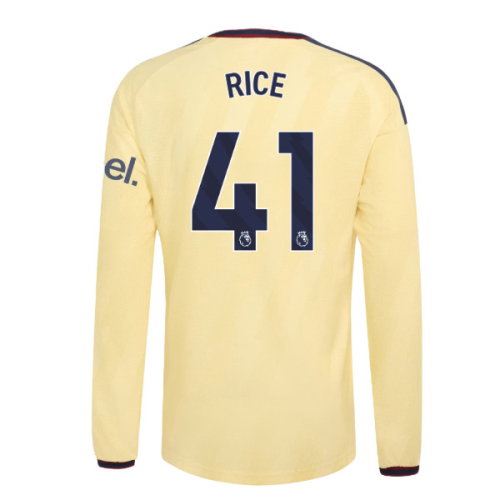 2026-2027 Arsenal Authentic Long Sleeve Third Shirt (Rice 41)