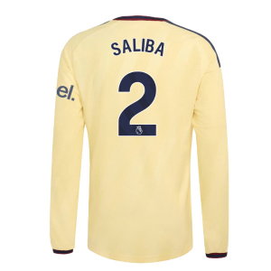2026-2027 Arsenal Authentic Long Sleeve Third Shirt (Saliba 2)