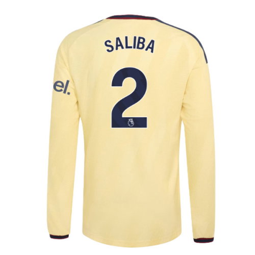 2026-2027 Arsenal Authentic Long Sleeve Third Shirt (Saliba 2)