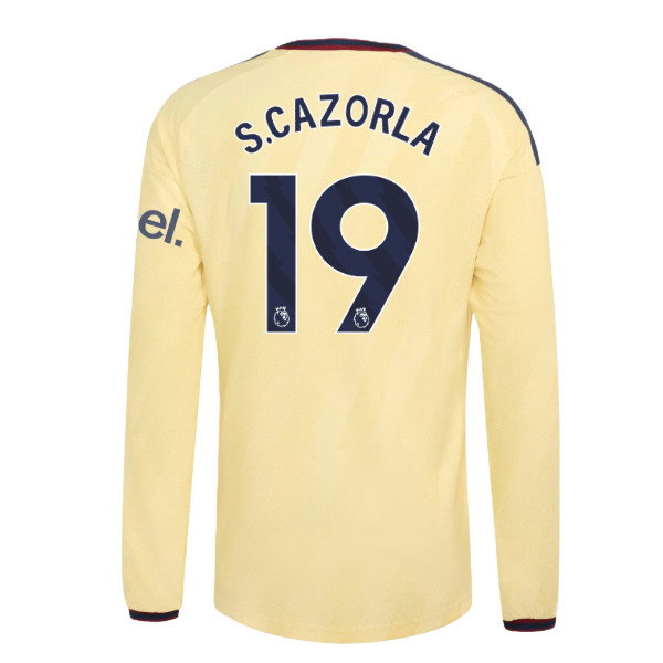 2026-2027 Arsenal Authentic Long Sleeve Third Shirt (S.Cazorla 19)
