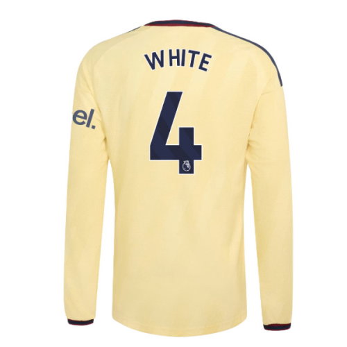2026-2027 Arsenal Authentic Long Sleeve Third Shirt (White 4)