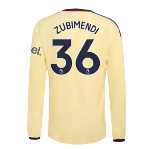 2026-2027 Arsenal Authentic Long Sleeve Third Shirt (Zubimendi 36)