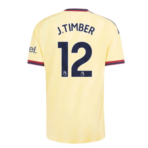 2026-2027 Arsenal Authentic Third Shirt (J.Timber 12)