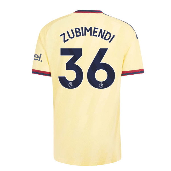 2026-2027 Arsenal Authentic Third Shirt (Zubimendi 36)
