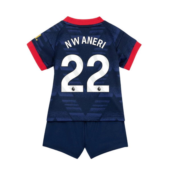 2026-2027 Arsenal Away Baby Kit (Nwaneri 22)