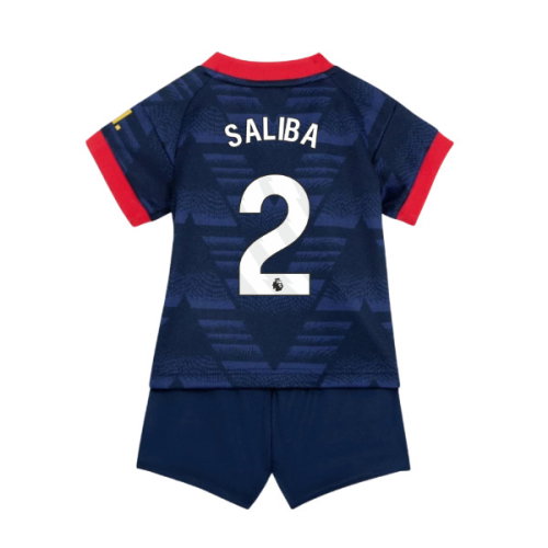 2026-2027 Arsenal Away Baby Kit (Saliba 2)