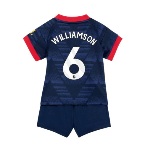 2026-2027 Arsenal Away Baby Kit (Williamson 6)