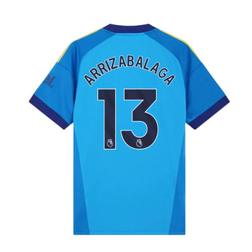 2026-2027 Arsenal Away Goalkeeper Shirt (App Sky Rush) (Arrizabalaga 13)