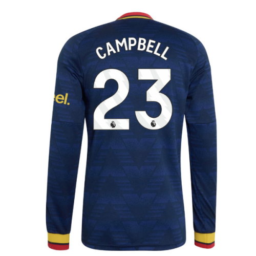 2026-2027 Arsenal Away Long Sleeve Shirt (Campbell 23)