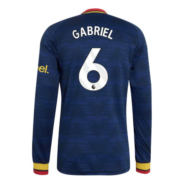 2026-2027 Arsenal Away Long Sleeve Shirt (Gabriel 6)