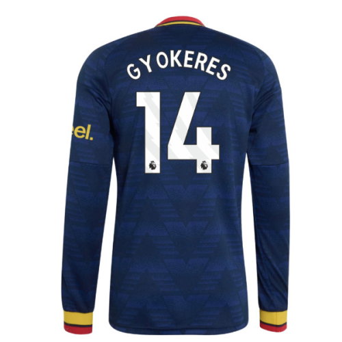 2026-2027 Arsenal Away Long Sleeve Shirt (Gyokeres 14)