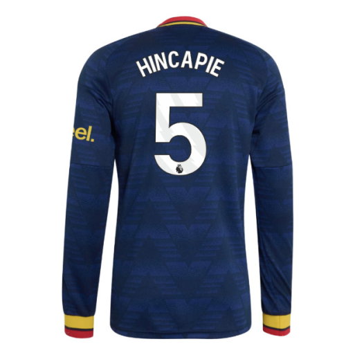 2026-2027 Arsenal Away Long Sleeve Shirt (Hincapie 5)