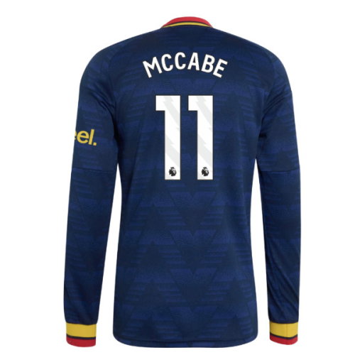2026-2027 Arsenal Away Long Sleeve Shirt (McCabe 11)
