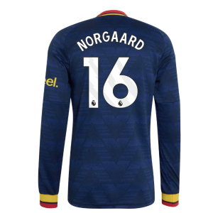 2026-2027 Arsenal Away Long Sleeve Shirt (Norgaard 16)