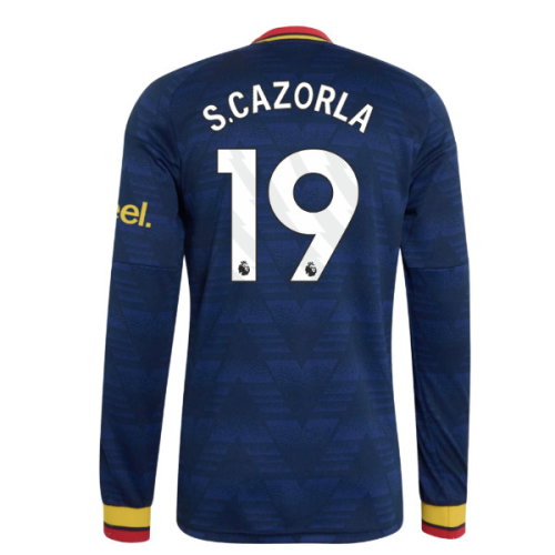 2026-2027 Arsenal Away Long Sleeve Shirt (S.Cazorla 19)