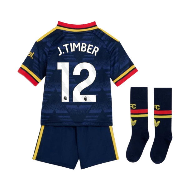 2026-2027 Arsenal Away Mini Kit (J.Timber 12)