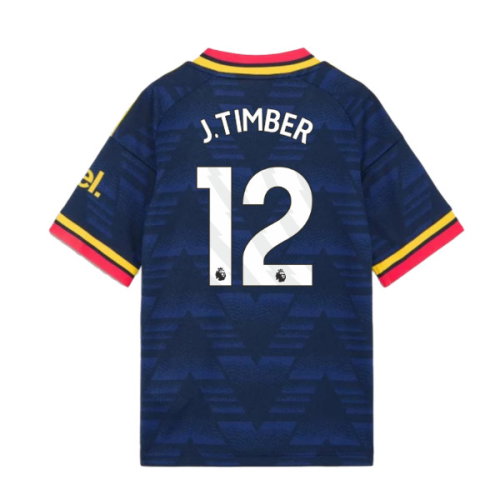 2026-2027 Arsenal Away Shirt (Kids) (J.Timber 12)
