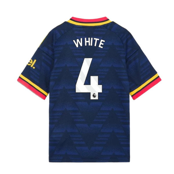 2026-2027 Arsenal Away Shirt (Kids) (White 4)