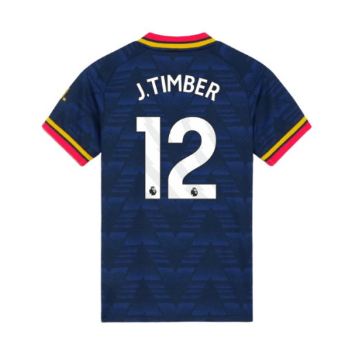 2026-2027 Arsenal Away Shirt (Womens) (J.Timber 12)