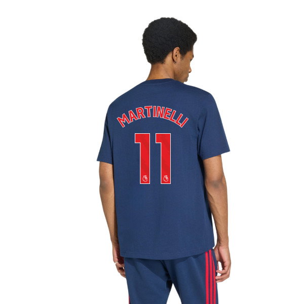 2026-2027 Arsenal DNA Graphic Tee (Navy) (Martinelli 11)