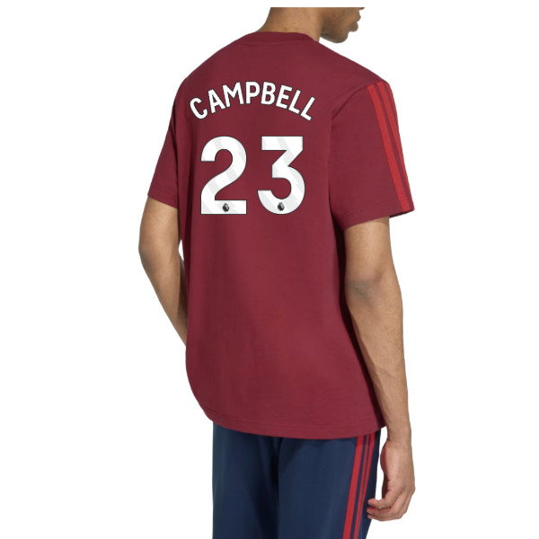 2026-2027 Arsenal DNA Tee (Burgundy) (Campbell 23)