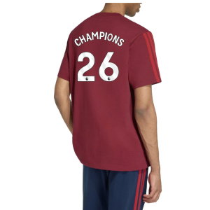 2026-2027 Arsenal DNA Tee (Burgundy) (Champions 26)
