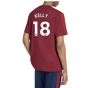 2026-2027 Arsenal DNA Tee (Burgundy) (Kelly 18)