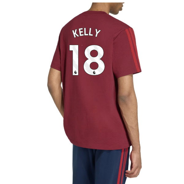 2026-2027 Arsenal DNA Tee (Burgundy) (Kelly 18)