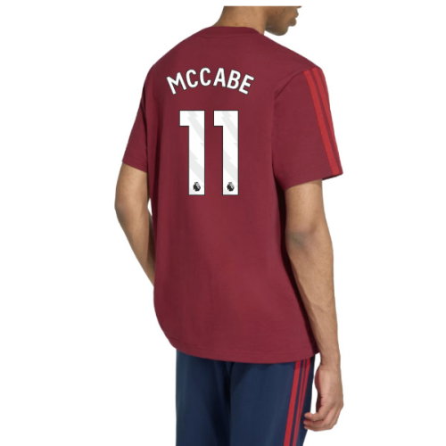 2026-2027 Arsenal DNA Tee (Burgundy) (McCabe 11)