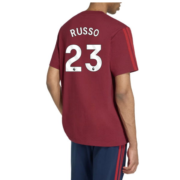 2026-2027 Arsenal DNA Tee (Burgundy) (Russo 23)