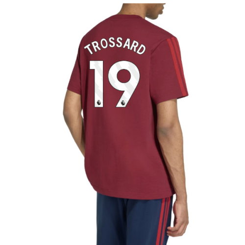 2026-2027 Arsenal DNA Tee (Burgundy) (Trossard 19)