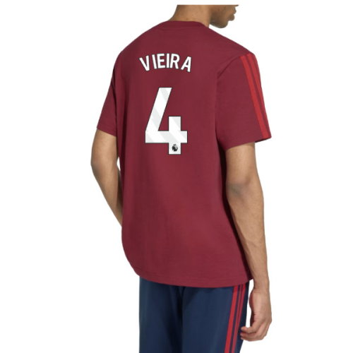 2026-2027 Arsenal DNA Tee (Burgundy) (Vieira 4)