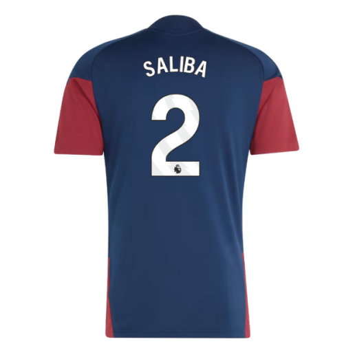 2026-2027 Arsenal EU Training Jersey (Navy) (Saliba 2)