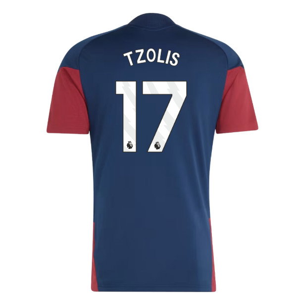 2026-2027 Arsenal EU Training Jersey (Navy) (Tzolis 17)
