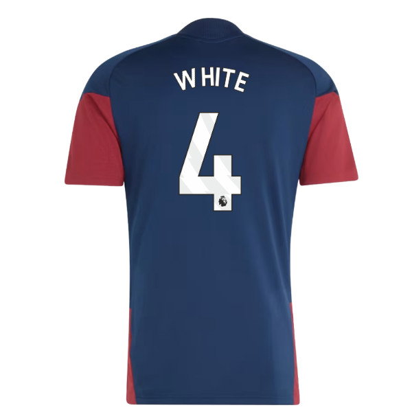 2026-2027 Arsenal EU Training Jersey (Navy) (White 4)
