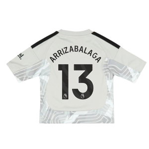 2026-2027 Arsenal Home Goalkeeper Mini Kit (Grey) (Arrizabalaga 13)