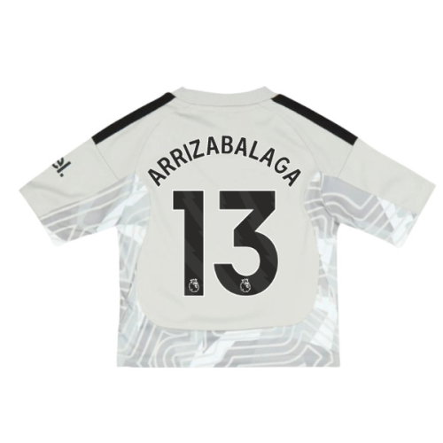 2026-2027 Arsenal Home Goalkeeper Mini Kit (Grey) (Arrizabalaga 13)