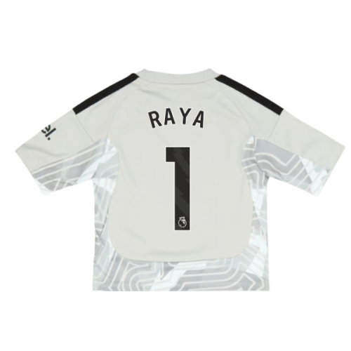 2026-2027 Arsenal Home Goalkeeper Mini Kit (Grey) (Raya 1)