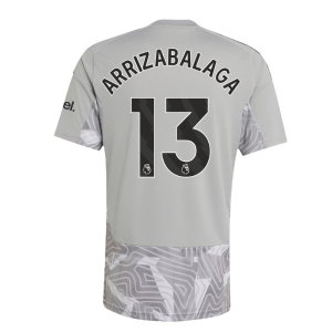2026-2027 Arsenal Home Goalkeeper Shirt (Grey) (Arrizabalaga 13)
