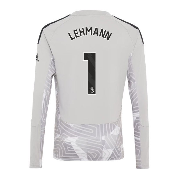 2026-2027 Arsenal Home Goalkeeper Shirt (Grey) - Kids (Lehmann 1)