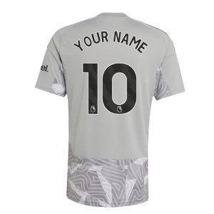 2026-2027 Arsenal Home Goalkeeper Shirt (Grey) (Your Name)