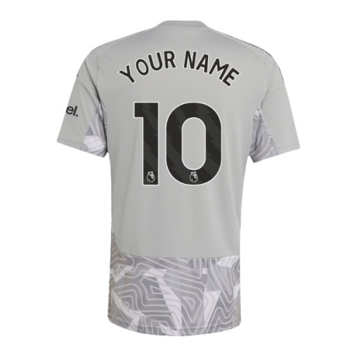 2026-2027 Arsenal Home Goalkeeper Shirt (Grey) (Your Name)