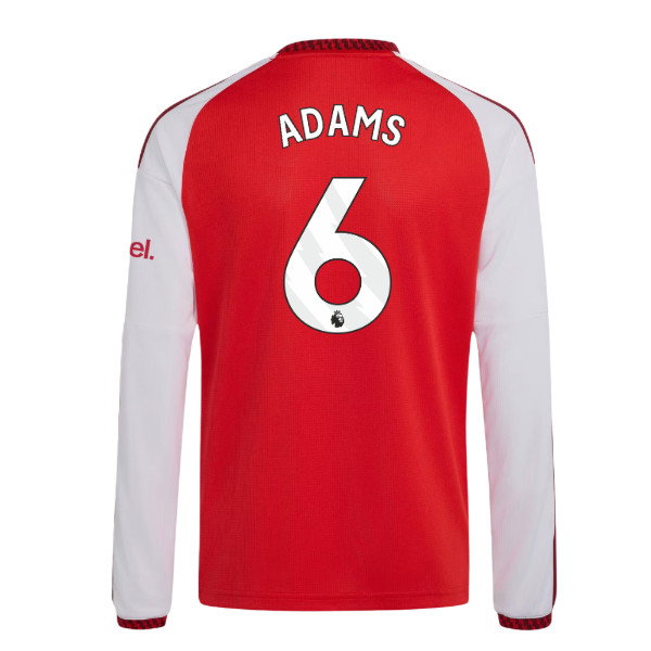 2026-2027 Arsenal Home Long Sleeve Shirt (Kids) (Adams 6)