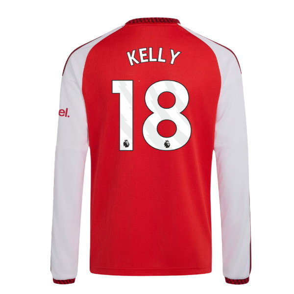 2026-2027 Arsenal Home Long Sleeve Shirt (Kids) (Kelly 18)