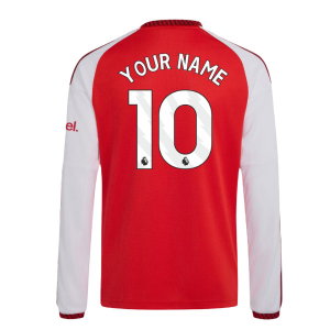 2026-2027 Arsenal Home Long Sleeve Shirt (Kids)