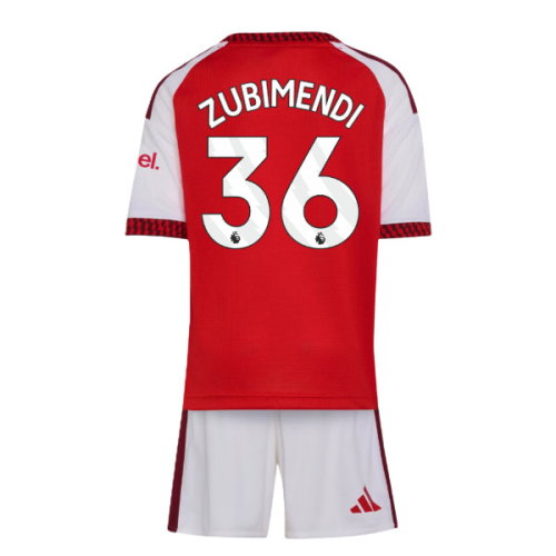 2026-2027 Arsenal Home Mini Kit (Zubimendi 36)