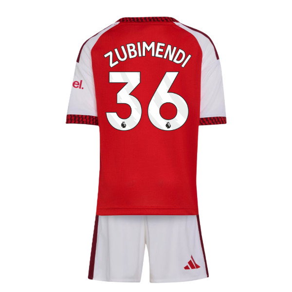 2026-2027 Arsenal Home Mini Kit (Zubimendi 36)