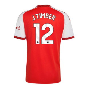 2026-2027 Arsenal Home Shirt (J.Timber 12)
