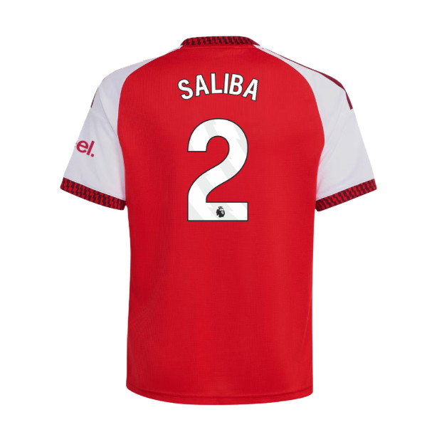 2026-2027 Arsenal Home Shirt (Kids) (Saliba 2)